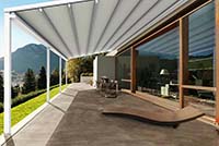 電動(dòng)防水折疊天幕